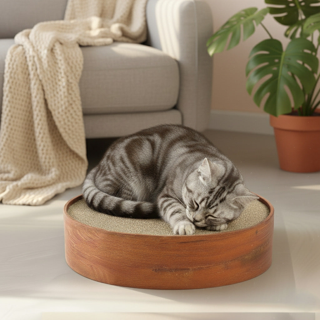 🐾 Warum jede Katze ein Kratzbrett braucht  und dein Sofa es dir danken wird