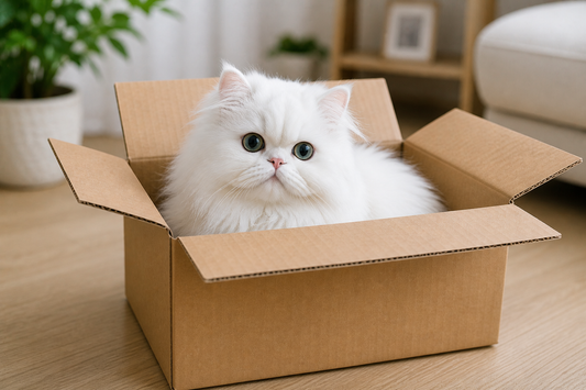 🐾 Warum Katzen Kartons lieben das steckt wirklich hinter der Katzen Liebe zu Kartons