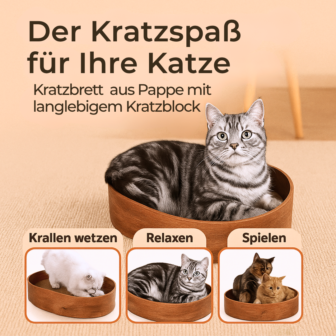 Katzen-Kratzbrett